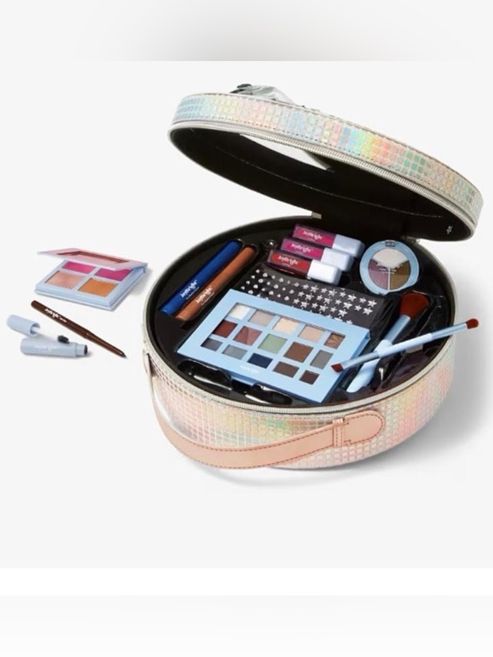 JoyBright by Ulta Beauty's 32 Piece Collection Disco Dream Box silver